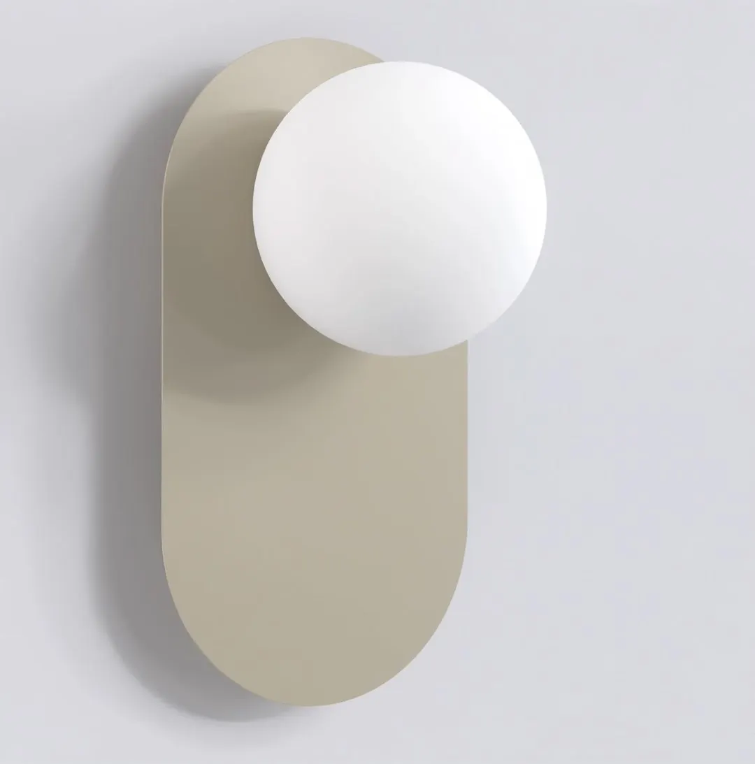 Kinkiet metalowy VIVA K1 beżowy