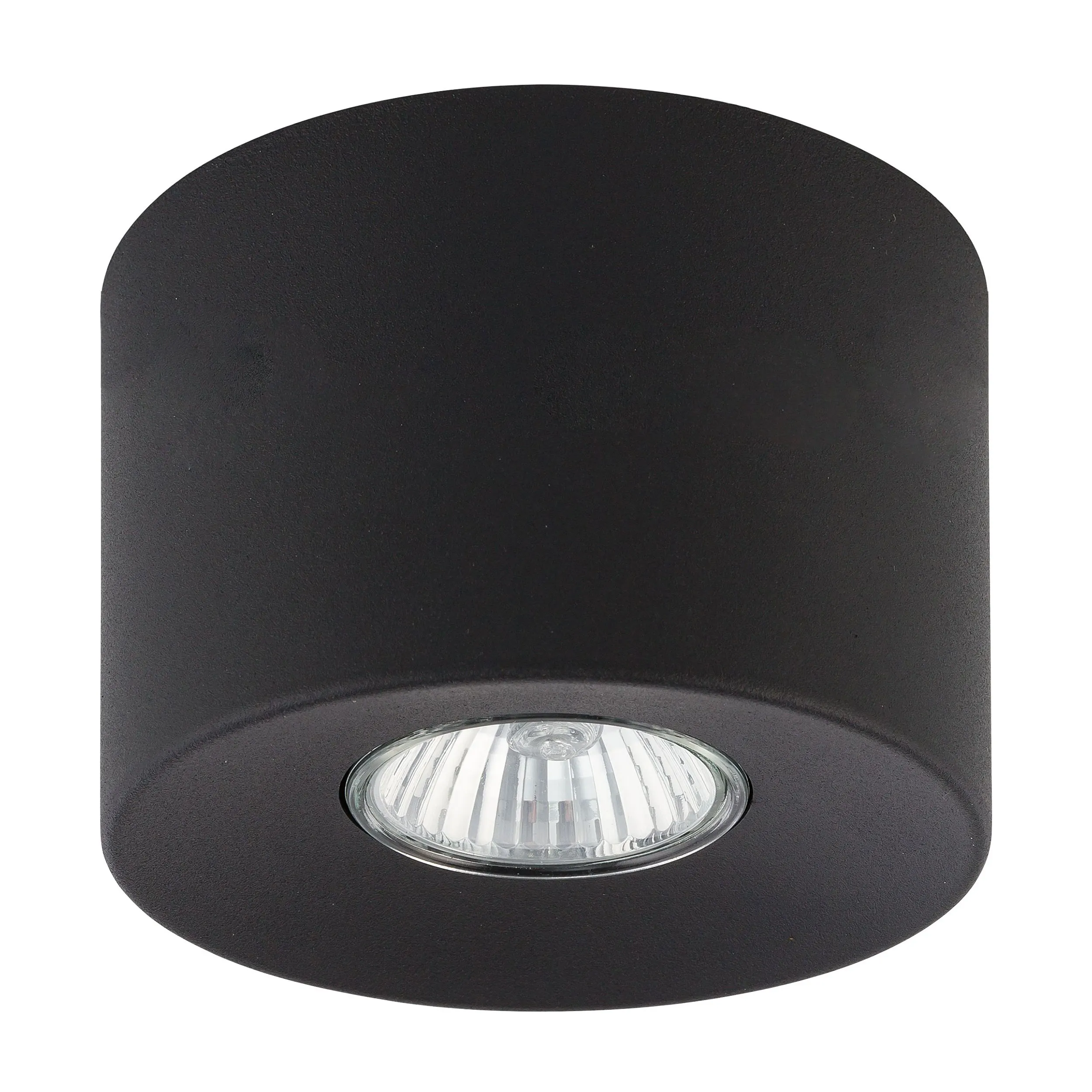 Lampa sufitowa ORION czarna okrągła 11x9cm