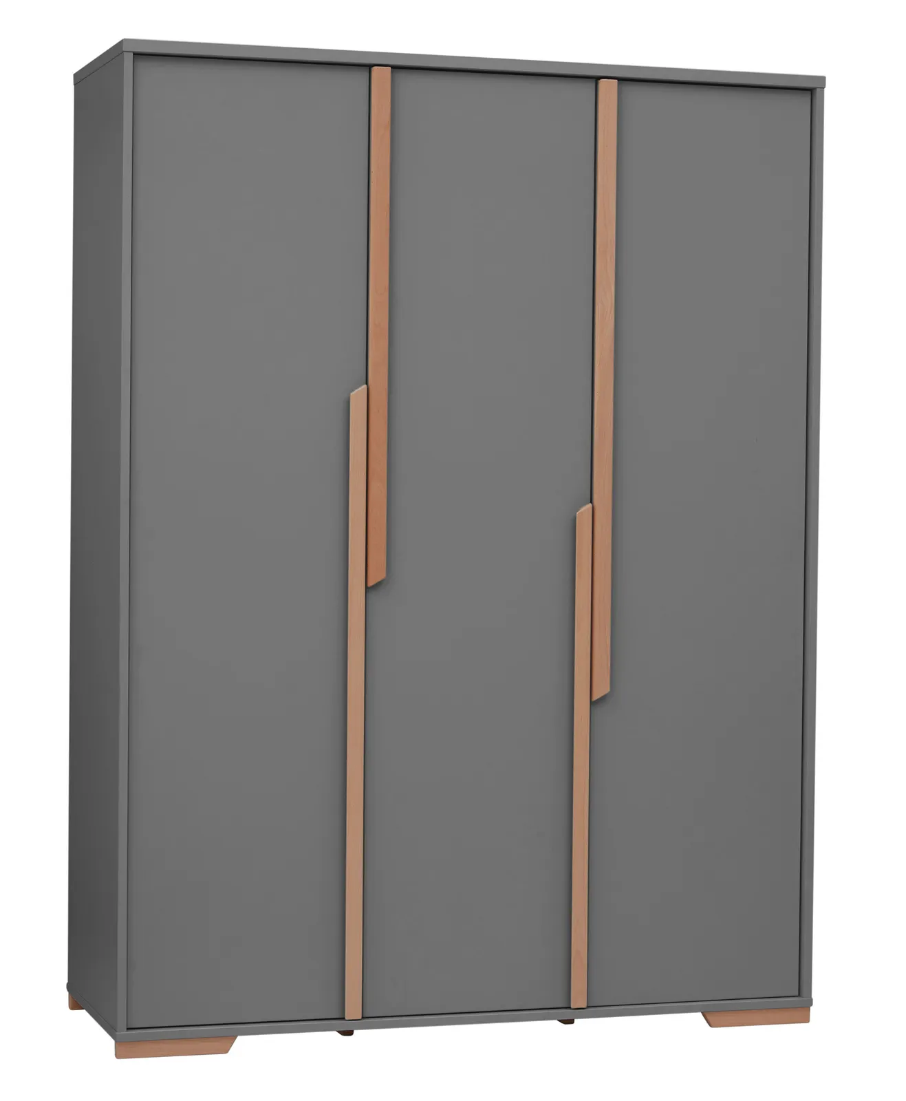 Szafa 3-drzwiowa SNAP 146x195 ciemnoszara