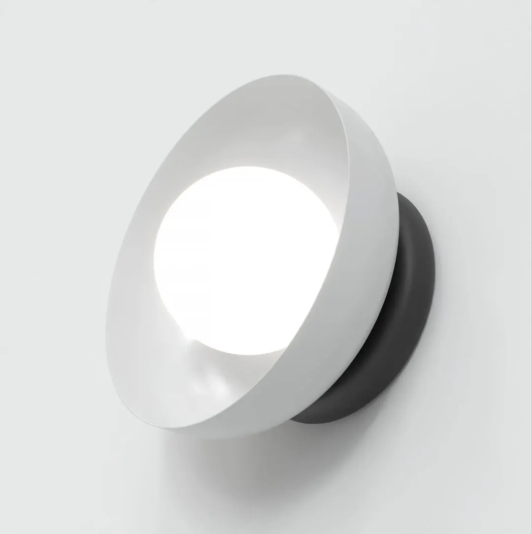 Kinkiet metalowy OZZY K1 BL szary