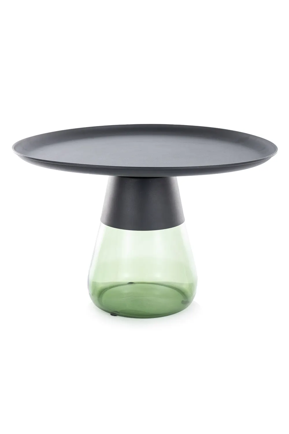 STOLIK TIFFANY B FI 70 CZARNY/ZIELONY