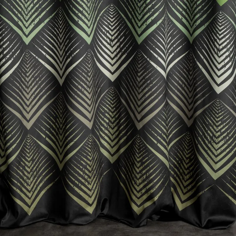 ZASŁONA CZARNA ANGELINA 140X250 CM - EU_387300