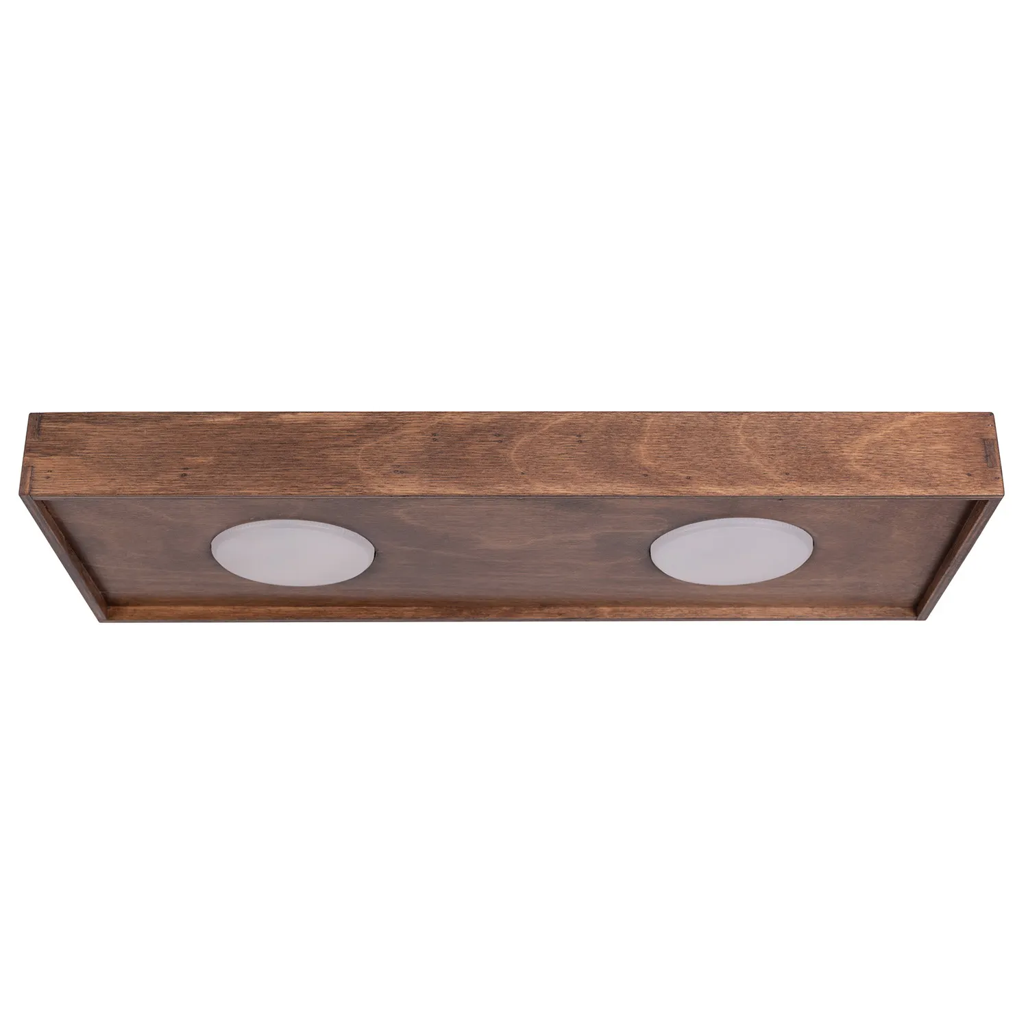 Plafon SOUL 2 brązowy efekt drewna Plafon SOUL 2 brązowy efekt drewna