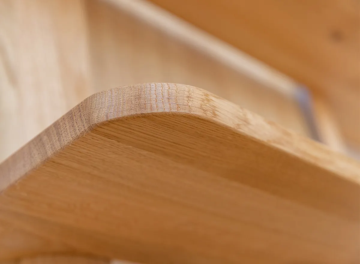 Półki wiszące drewniane DIVISIONE dąb olejowany - ZIDIV13