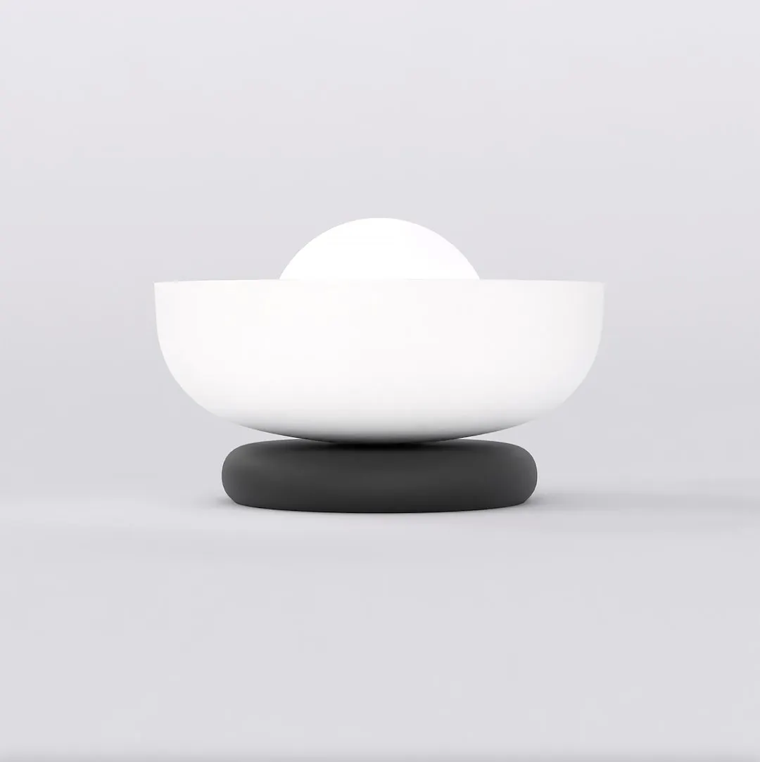 Lampka nocna metalowa OZZY LN1 biala - 1516/LN1