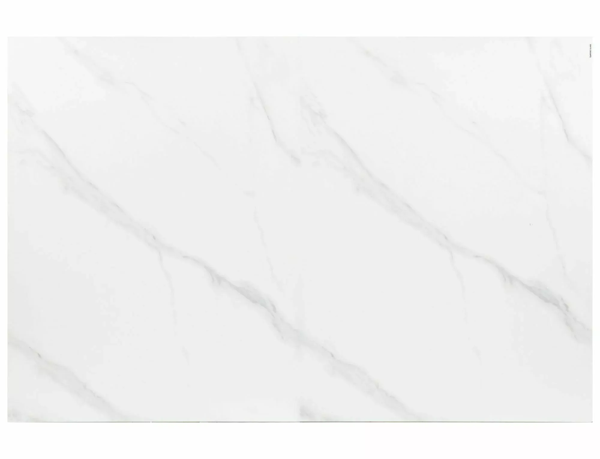 Stół rozkładany WESTIN SC biały efekt marmuru/czarny 80x120-160 cm - WESTINSCB120