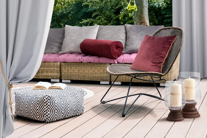 POSZEWKA VELVET 56 45 X 45 CM BORDOWY - EU_401514