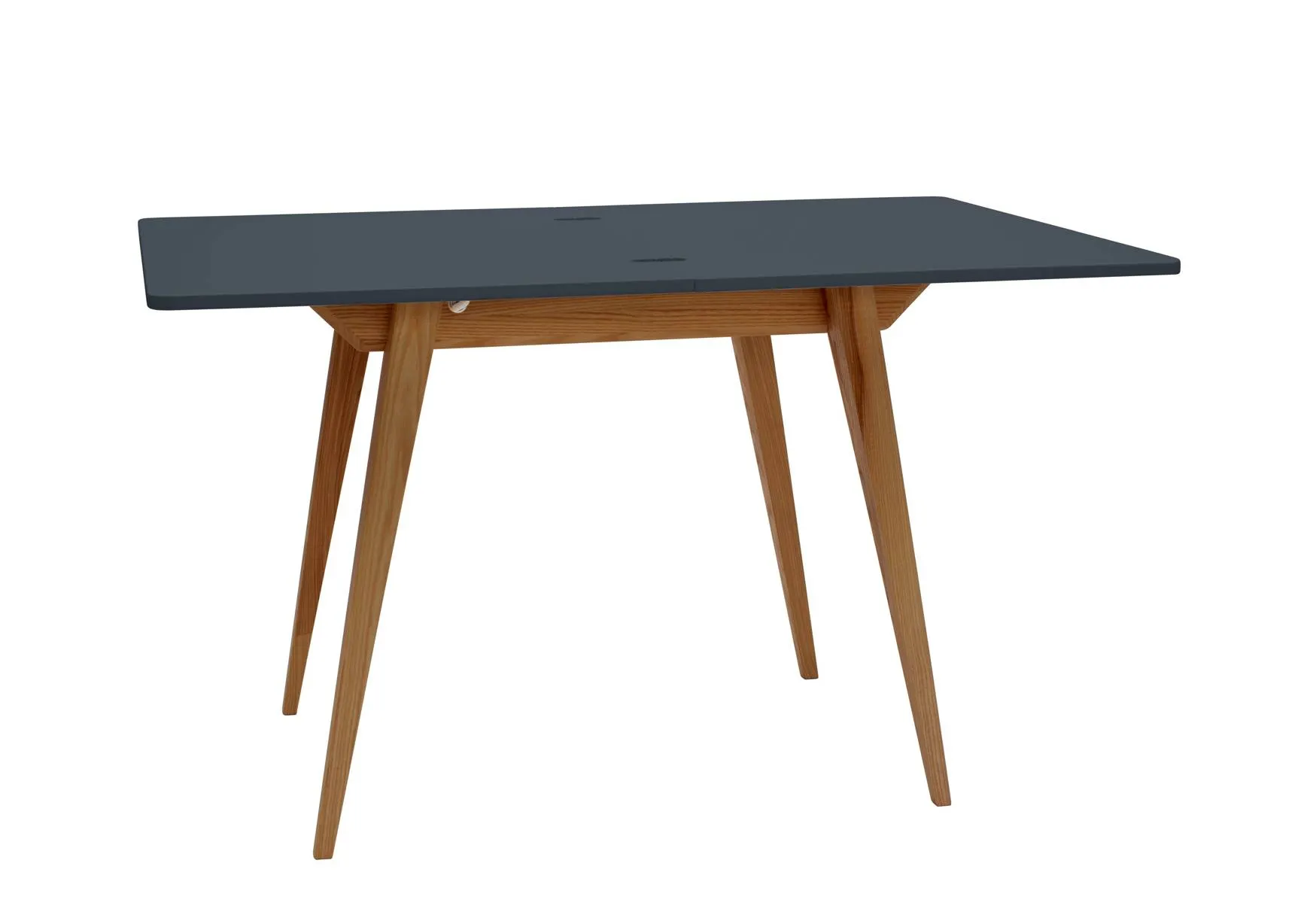 Stół rozkładany ENVELOPE 65x90-130cm grafitowy dąb - NRAGABATE_E3_OAK