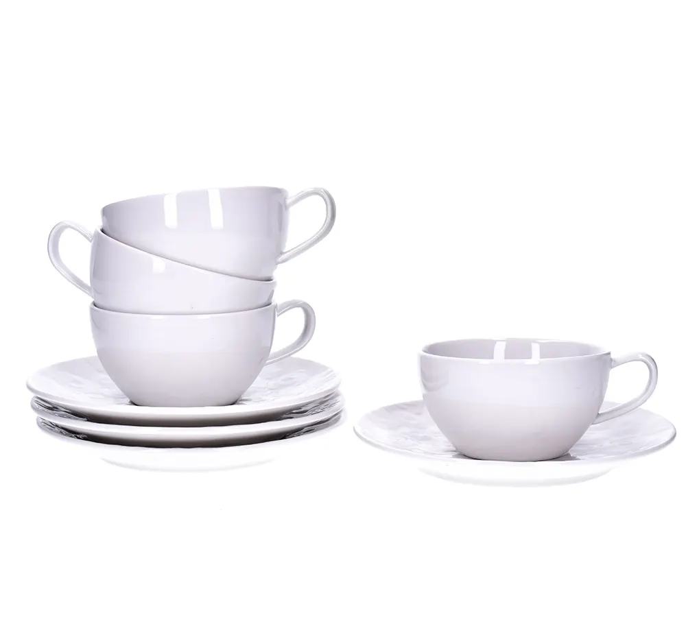 szklanka, zestaw, talerz, porcelanka, kieliszek