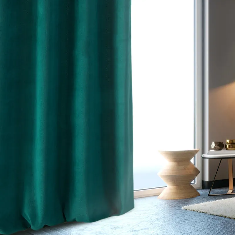 ZASŁONA MILO 140X250 CM ZIELONY - EU_367101