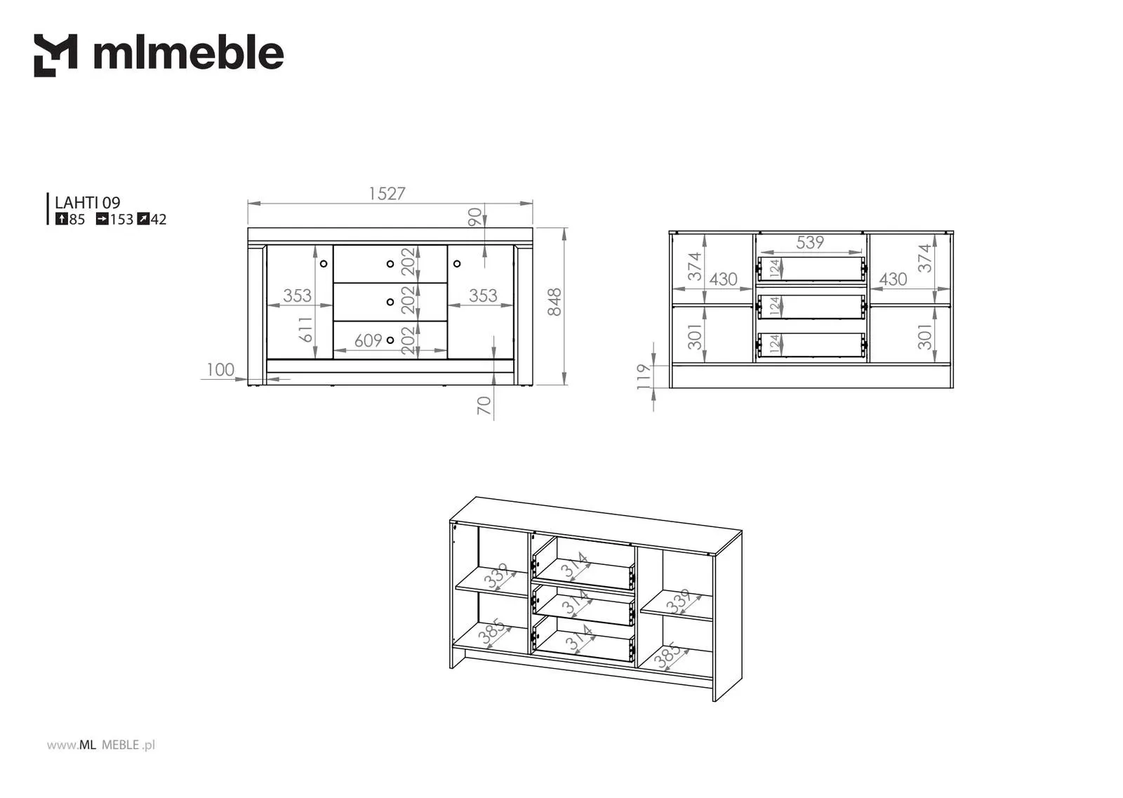 35747-komoda-szeroka-lahti-09-biala-ml-meble Komoda szeroka LAHTI 09 biała ML Meble - 1LAHT09-001