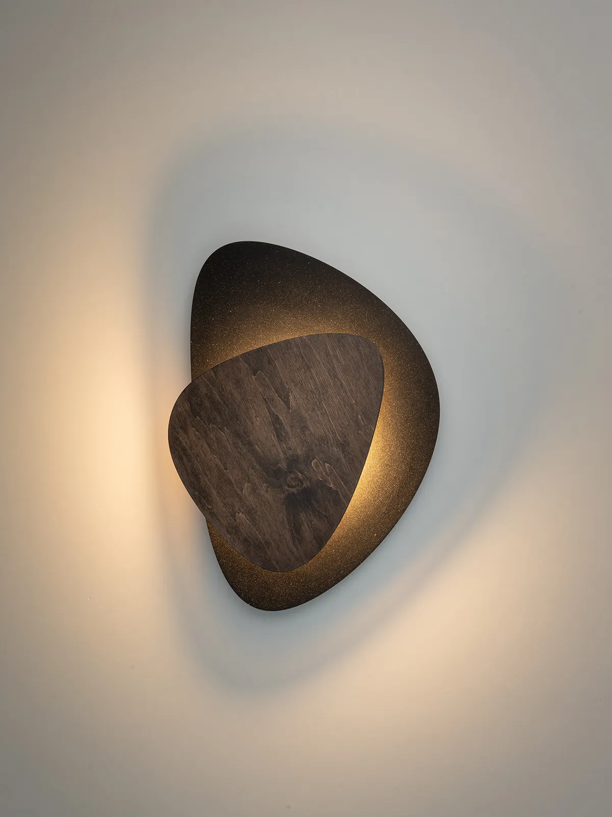 Kinkiet PEDRA czarno-brązowy - SI_40869