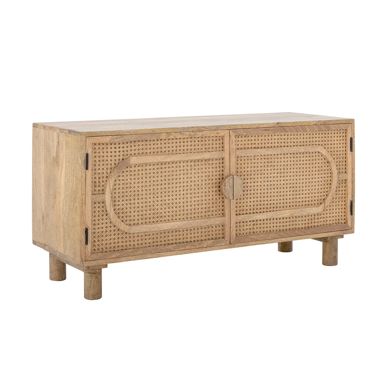 komoda, szafka, rattan, pleciona, drewniana