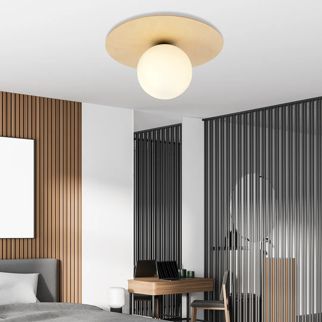 Lampa sufitowa KENZO BRĄZOWY 1142/1B - 1142/1B