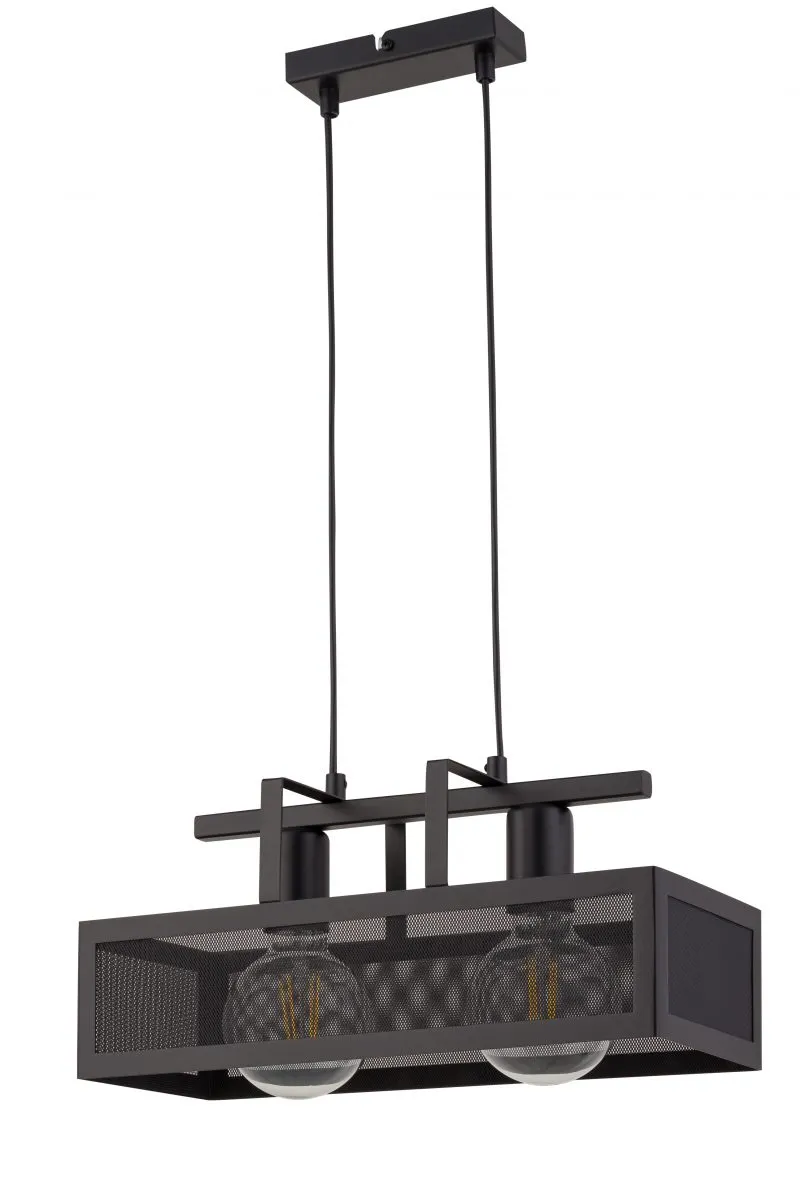 Lampa wisząca ALBERT 2 czarna