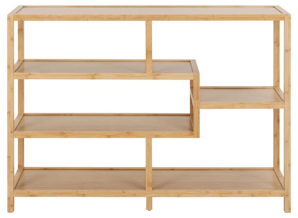 Regał bambusowy SOHO 114x79 naturalny - 0000098943