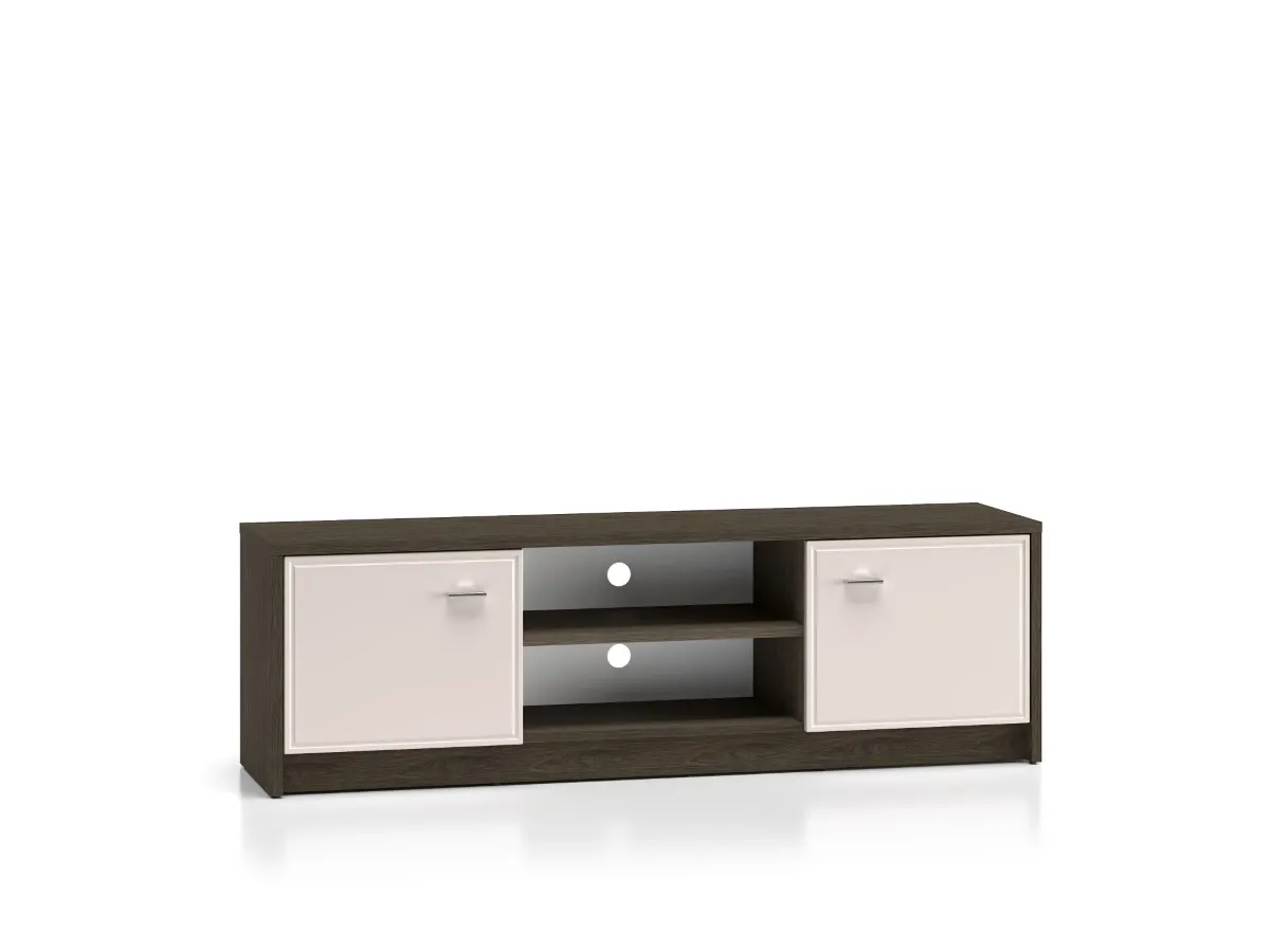 Szafka RTV 2-drzwiowa AVANTE 160 cm kaszmir dąb Windmill Meble, kredens, Gabinet, Tabela