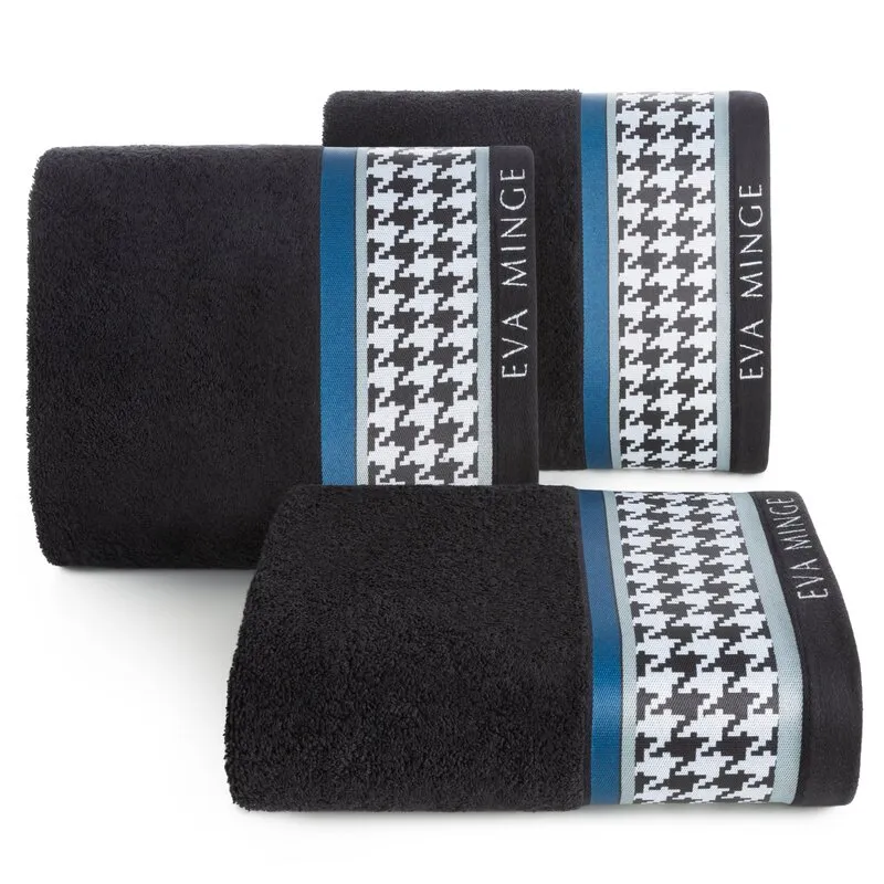 RĘCZNIK EVA8 70 X 140 CM CZARNY RĘCZNIK EVA8 70 X 140 CM CZARNY