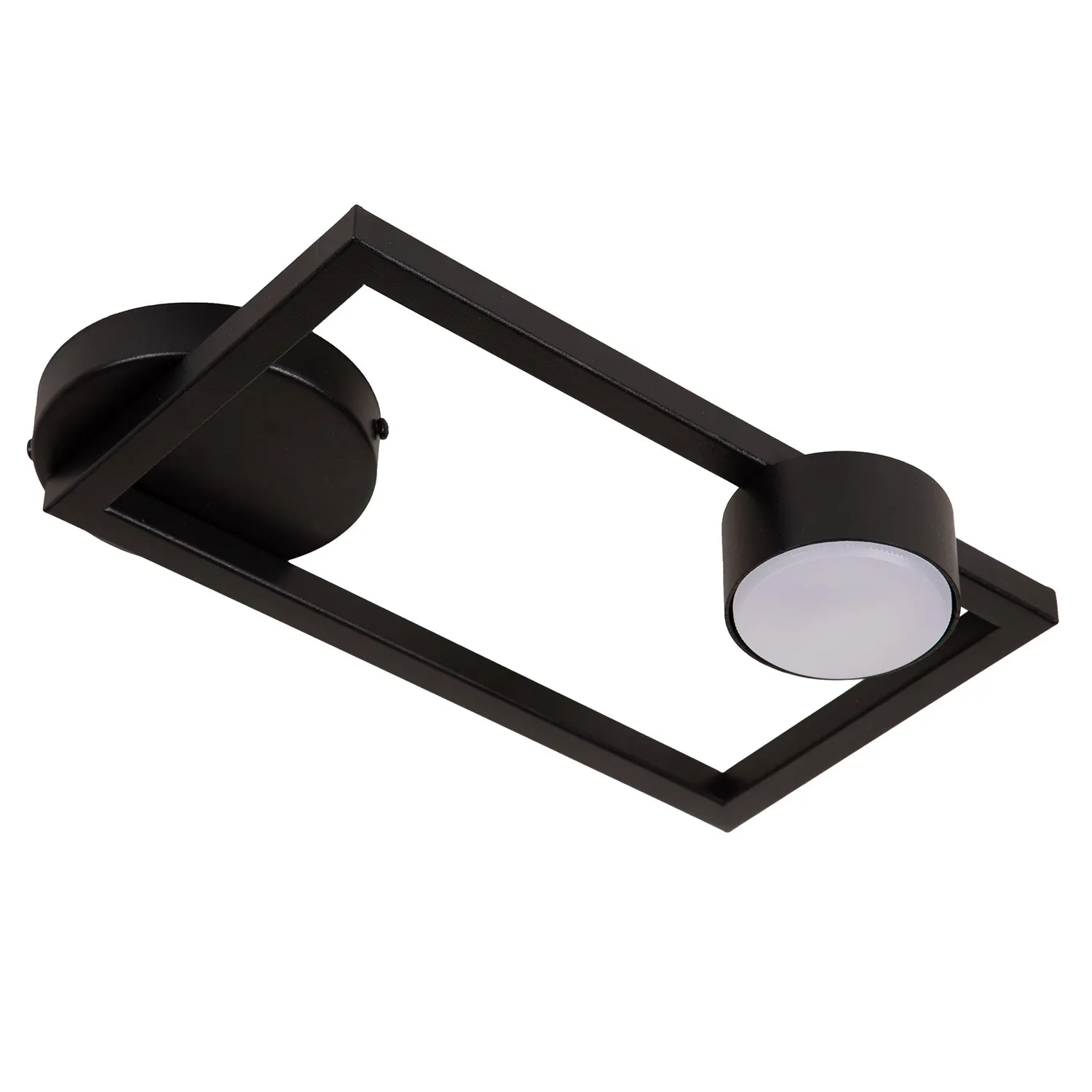 Plafon stalowy FRAME 1 czarny - SI_41276