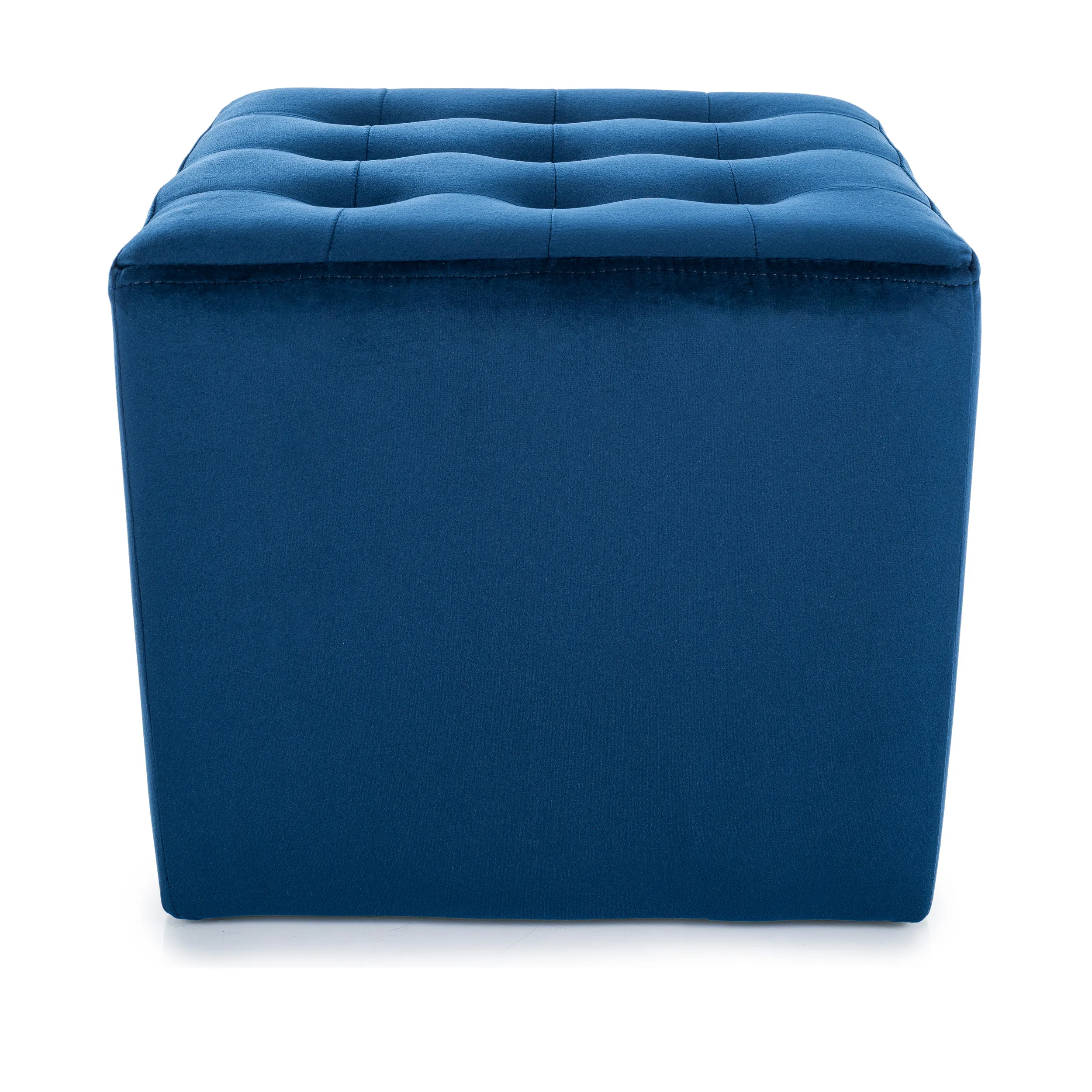 Pufa LORI VELVET aksamitna granatowa kostka Signal - LORIGRV