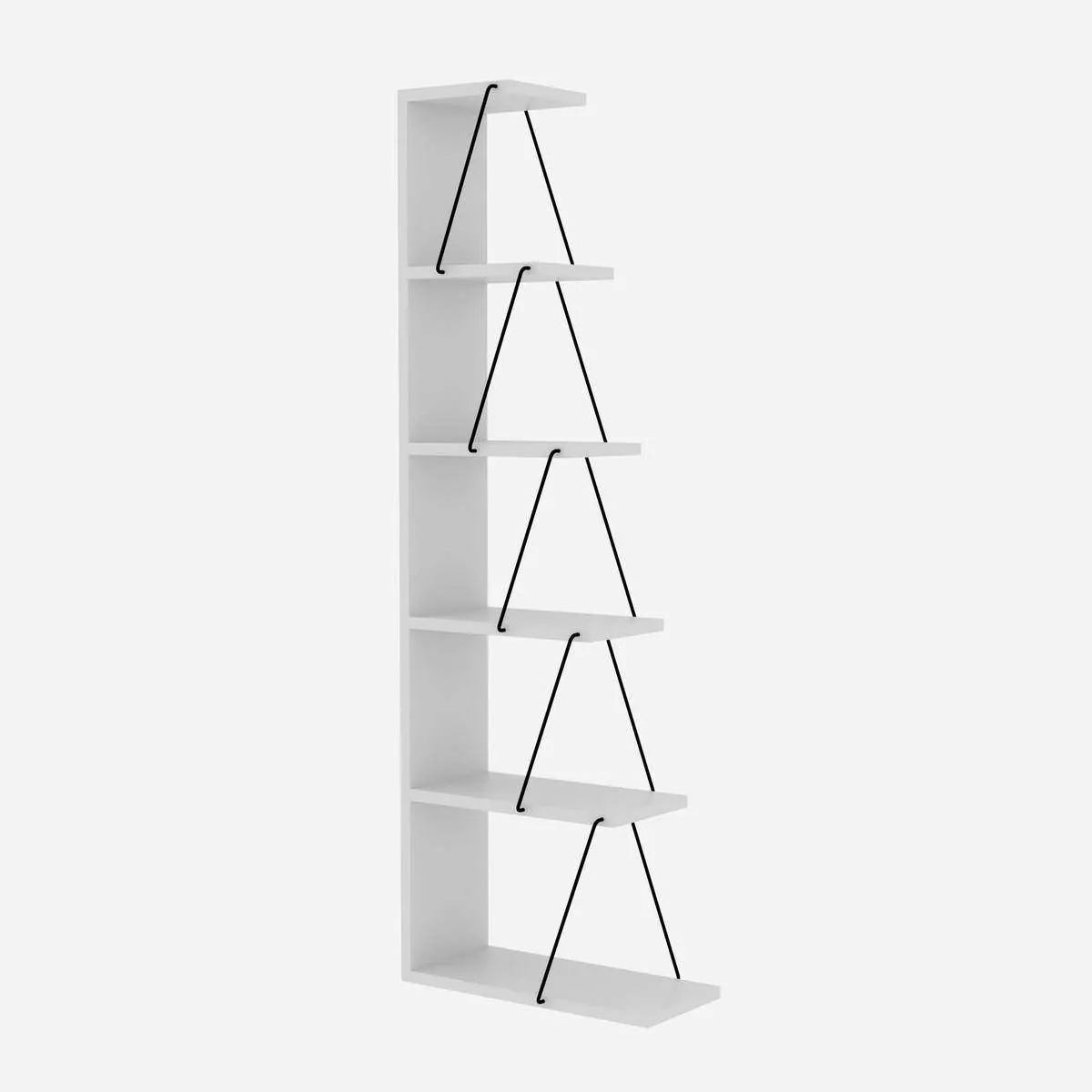 Regał niski TLOS 50x150 cm biały