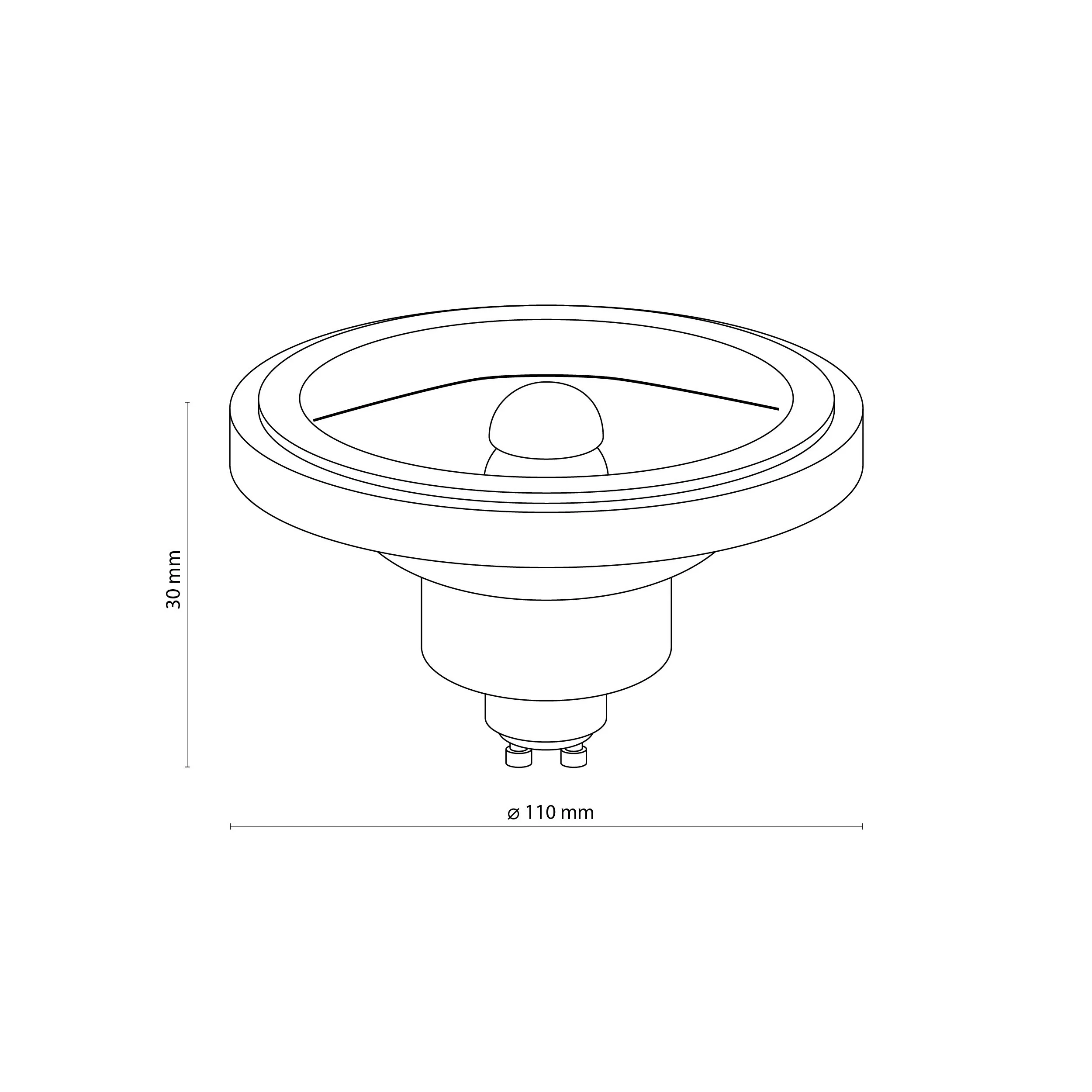 Żarówka Led Ar 111 230 V 12 W 4000K - TK_4118