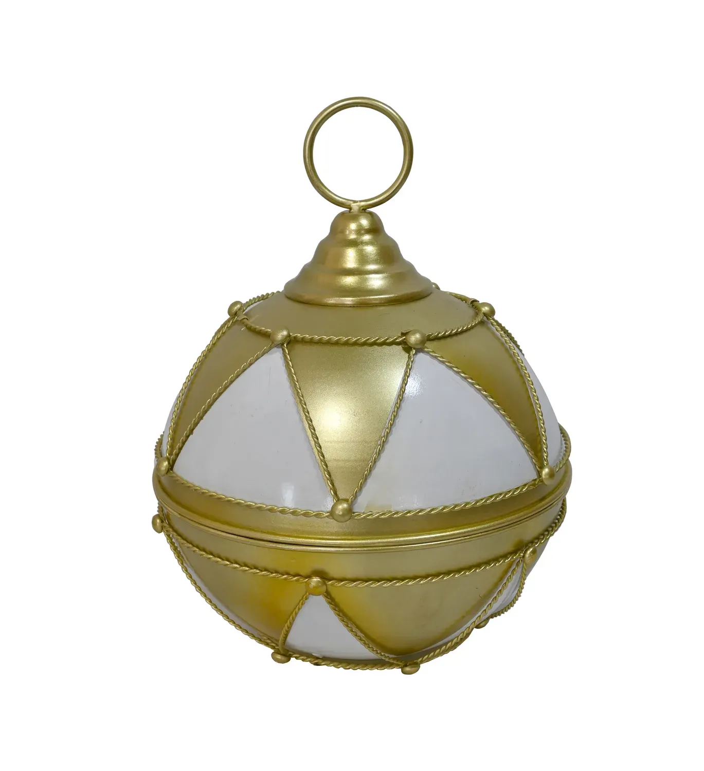 Dzwonek metalowy 1659 złoto-biały Dzwonek metalowy 1659 złoto-biały