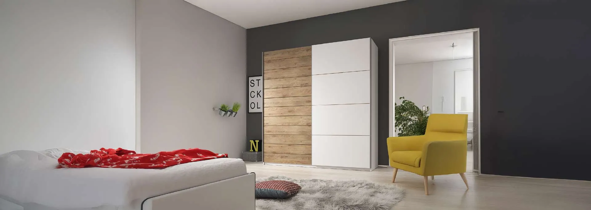 Projektowanie wnętrz, Wystrój domu, Narożnik, Meble, Drzwi