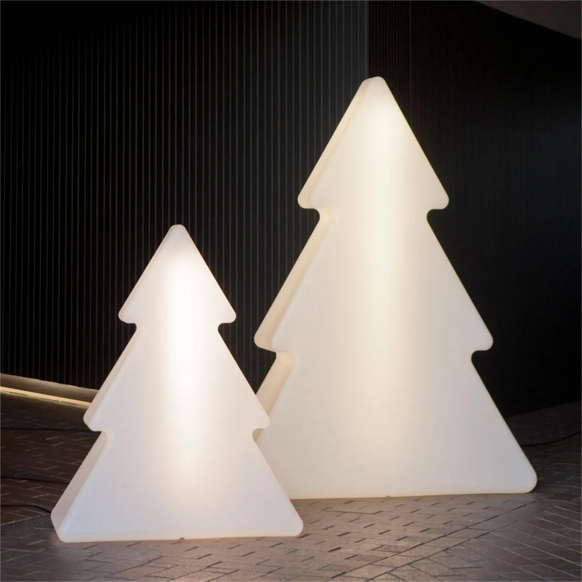 świecznik, lampka, drzewo choinka, lampka LED, ozdoba świąteczna