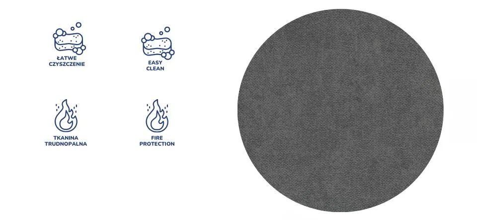 Krzesło obrotowe Perto Plus poler Letto 03 rozmiar 7 - PB-K-7-C-C-LT03