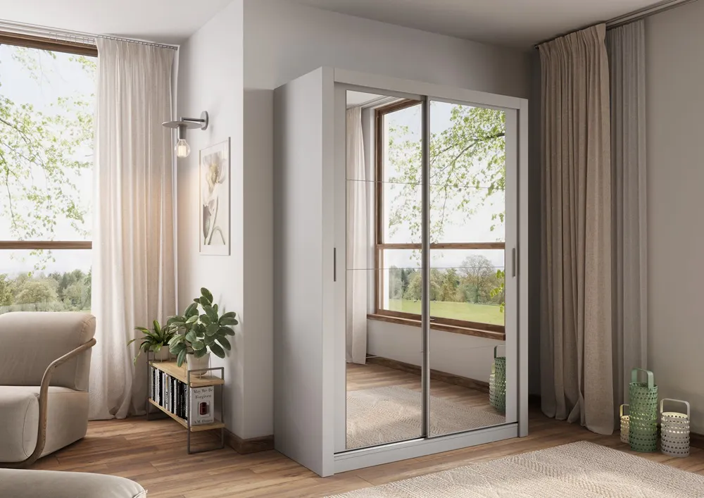 Szafa 2-drzwiowa ARTI AR-18 150cm szara - AR18S