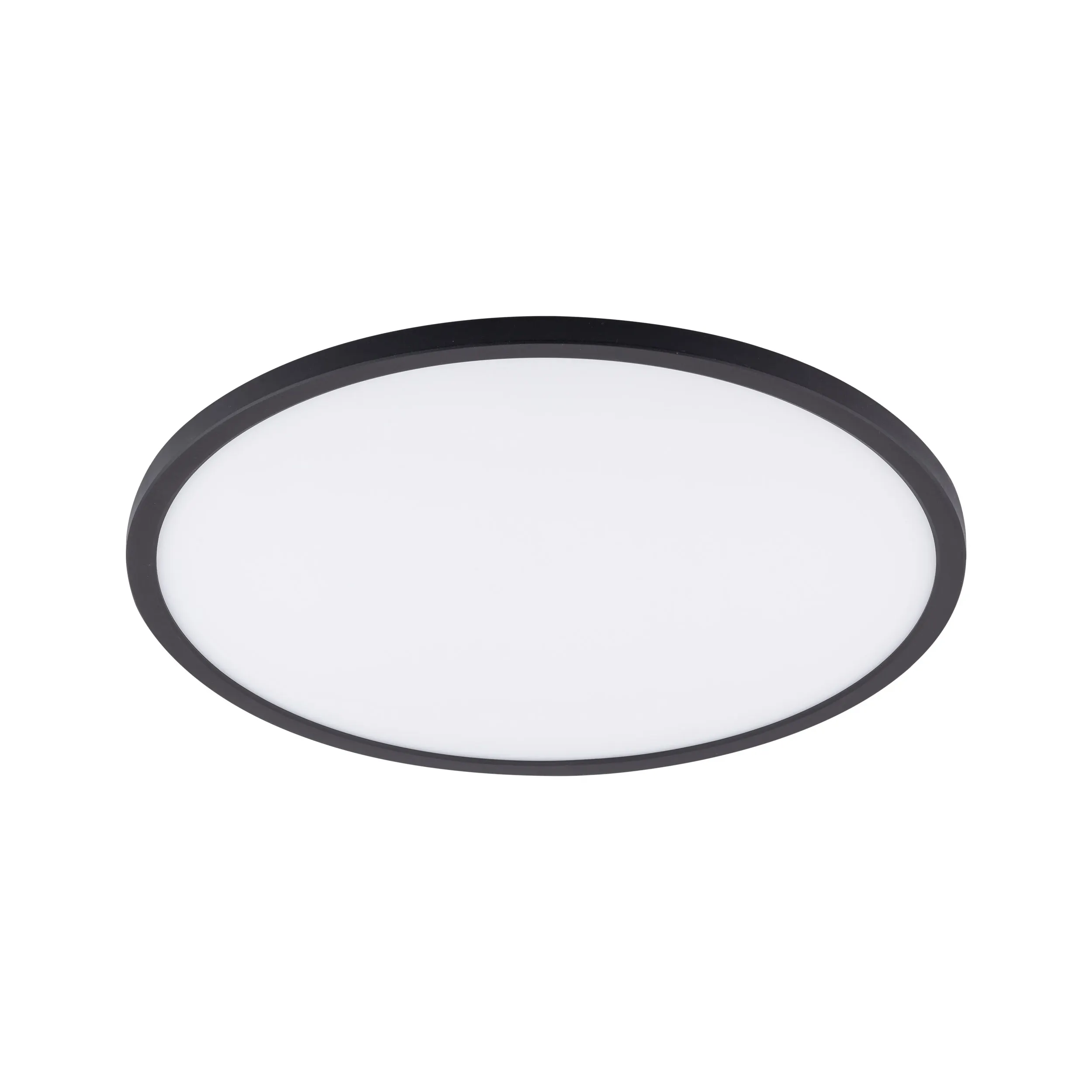 Plafon AQUA MEDIUM LED 36W czarny z białym kloszem okrągły 40x2cm - TK_6903