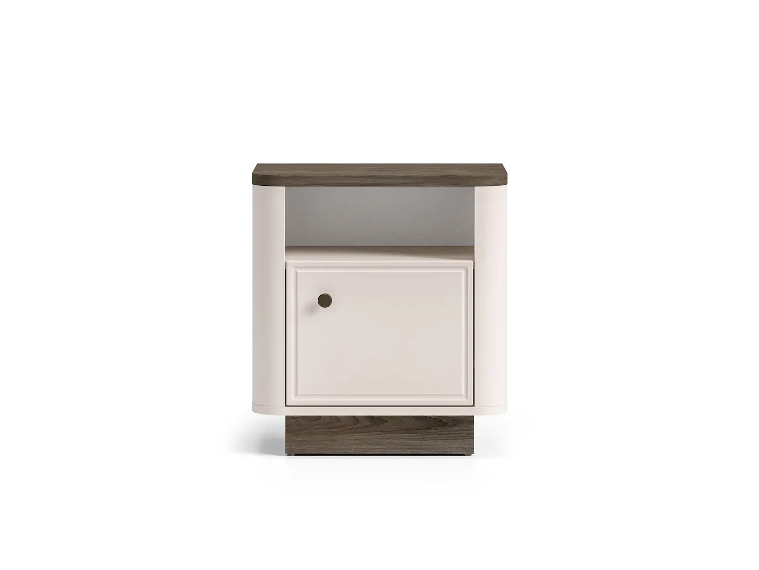 Szafka nocna 1-drzwiowa VILAVIO 07 dąb windmill dark cashmere - 1VILA07-001