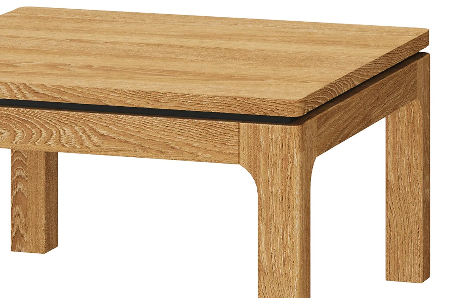 Stolik kawowy PORTO 41 - dąb złoty 80x80 - TH-100-1618