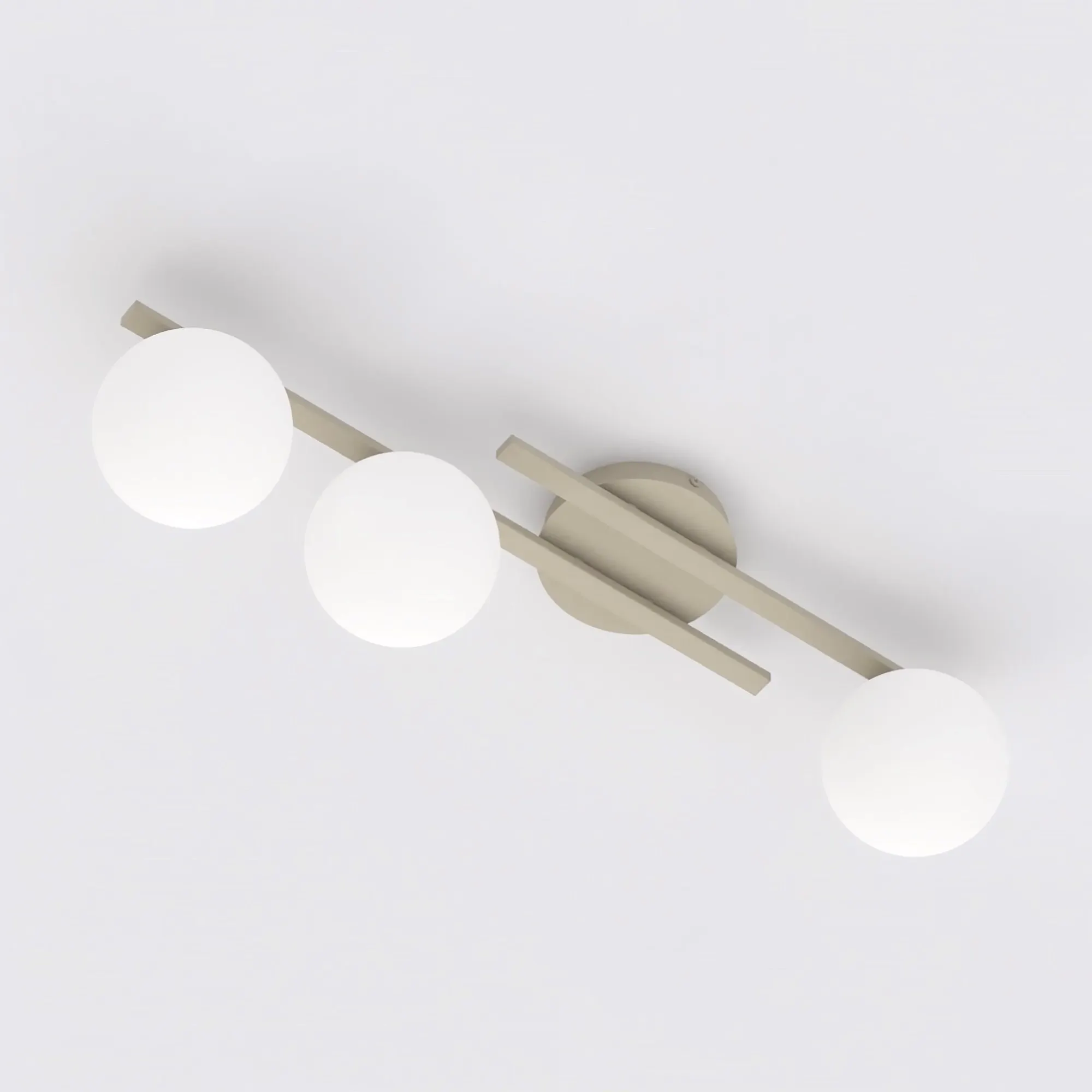 image lamp, światło sufitowe, kuleczki, biały, nowoczesny