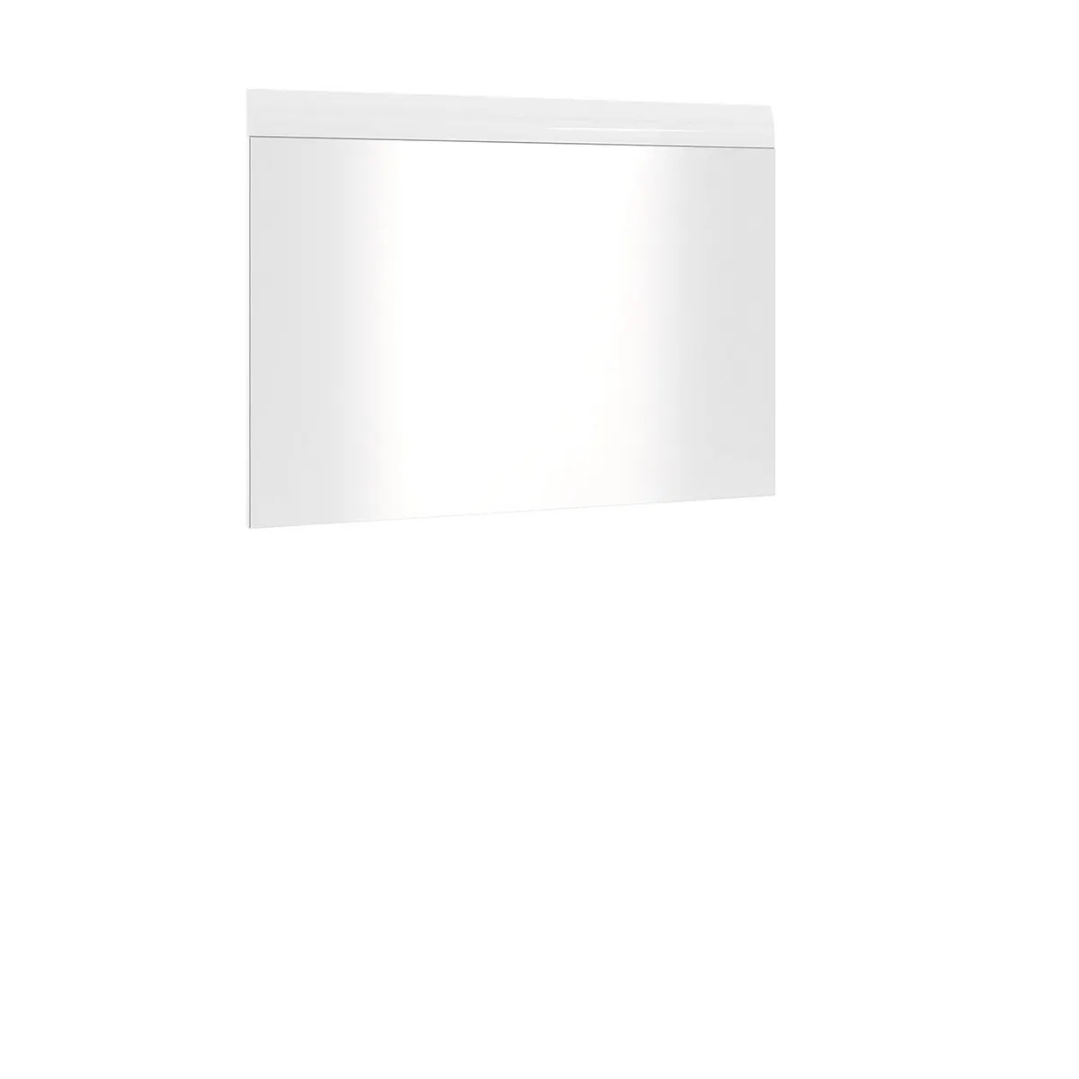 Lustro MERANO 87x63cm biały połysk