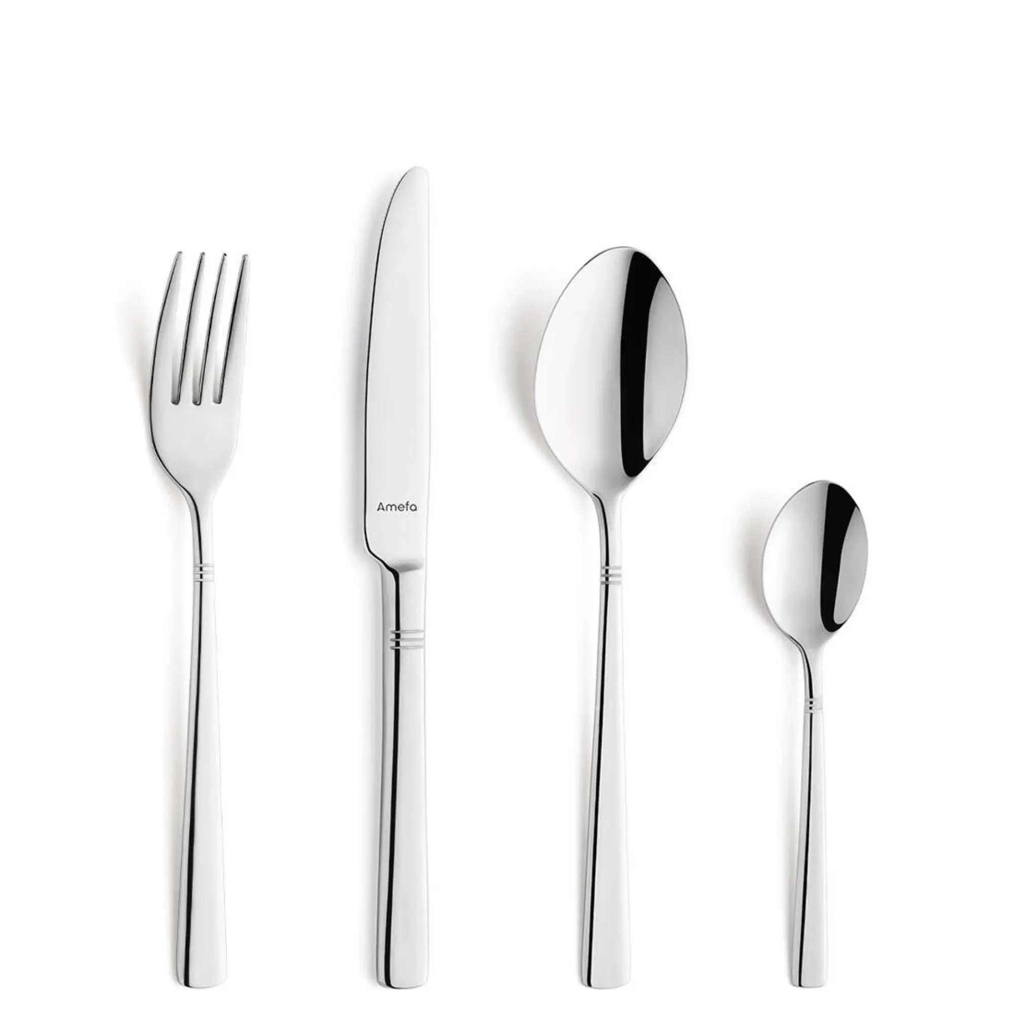 sztućce zestaw, wide fork, knife, łyżka, stal nierdzewna