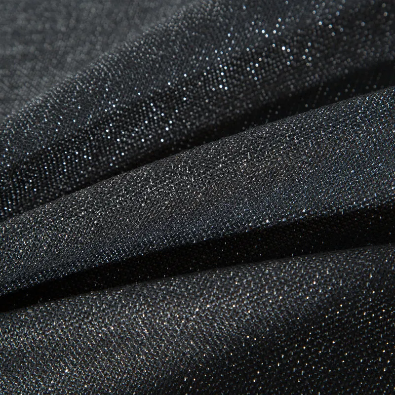 OBRUS STELLA 1 O 150 CM CZARNY - EU_424854