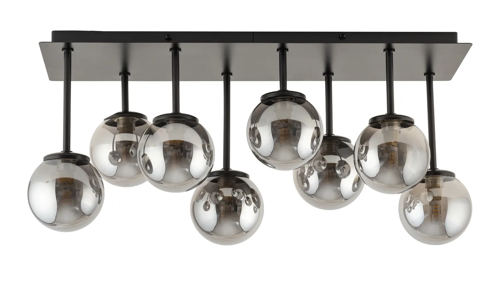 Lampa sufitowa TULIA 8 szara