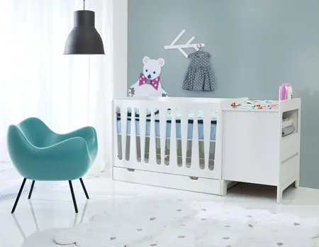 Komoda z szufladami MOON 52x67x89 biała - PIN_015-020-110