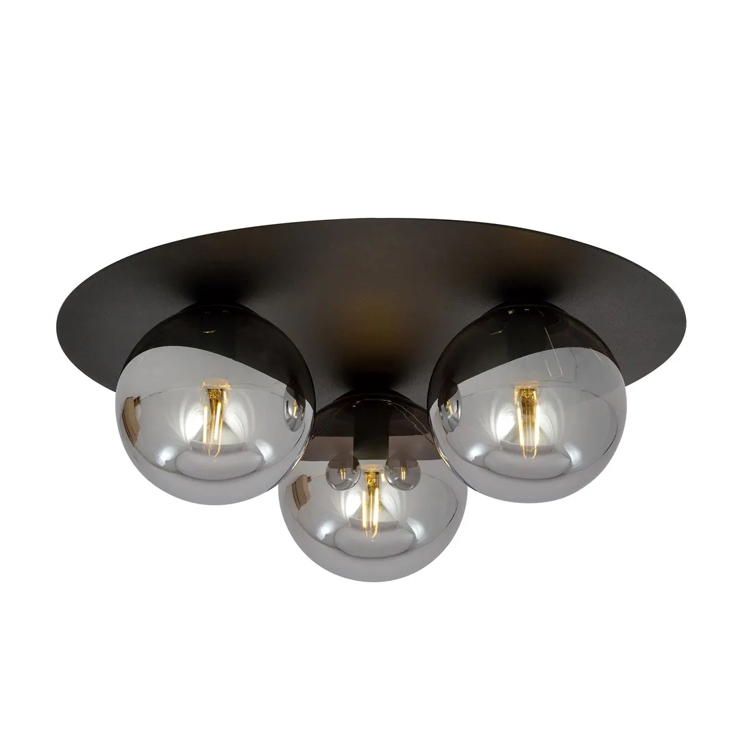 Lampa sufitowa  SOLAR Czarny 1128/3