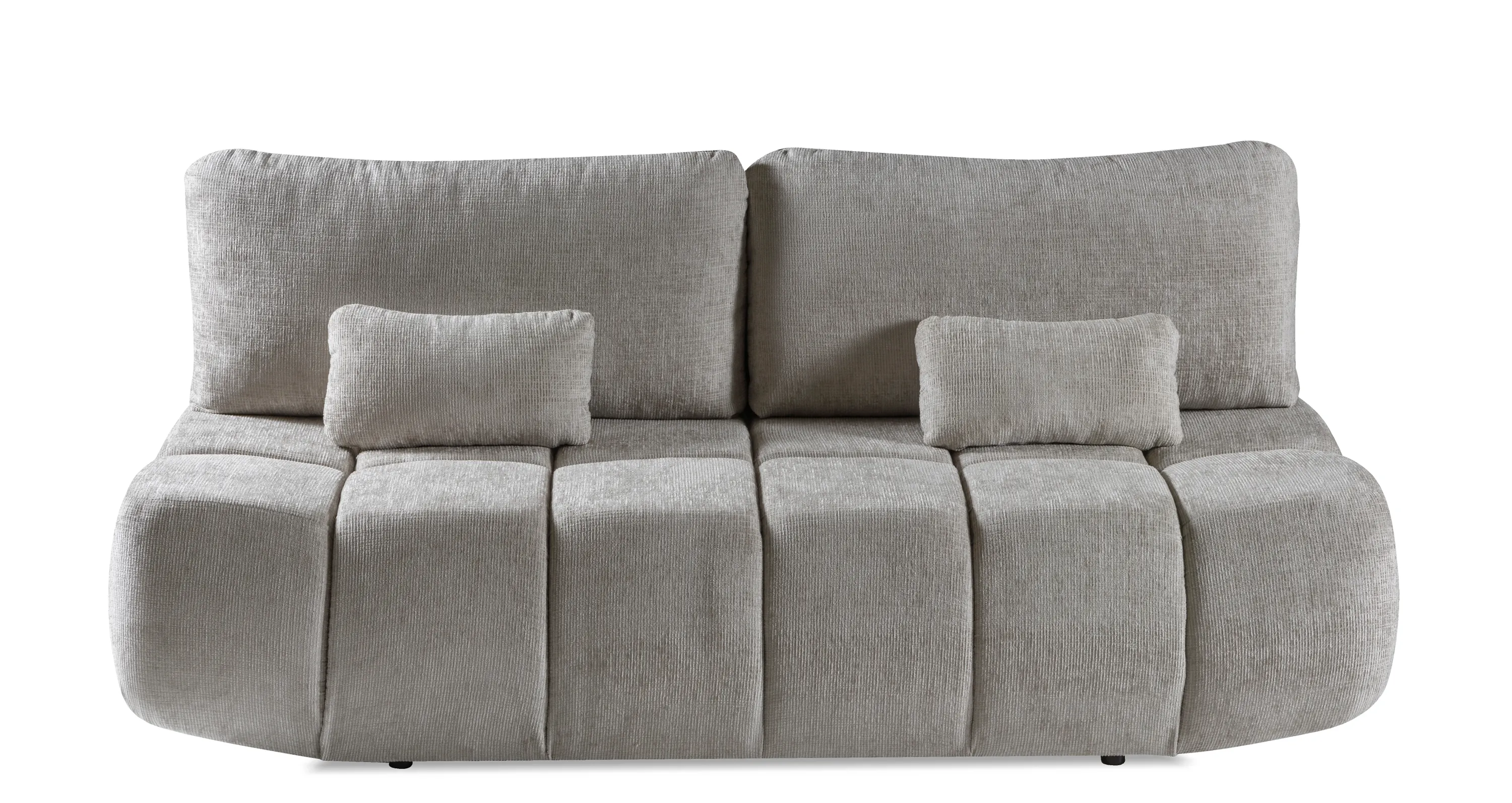 Sofa z funkcją spania Lauder Serra 742 szarobeżowa - LAUDER_SERRA_742