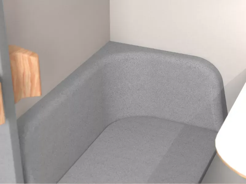 Kabina Budka akustyczna wygłuszająca TUESDAY - cloud - TUESDAYCL