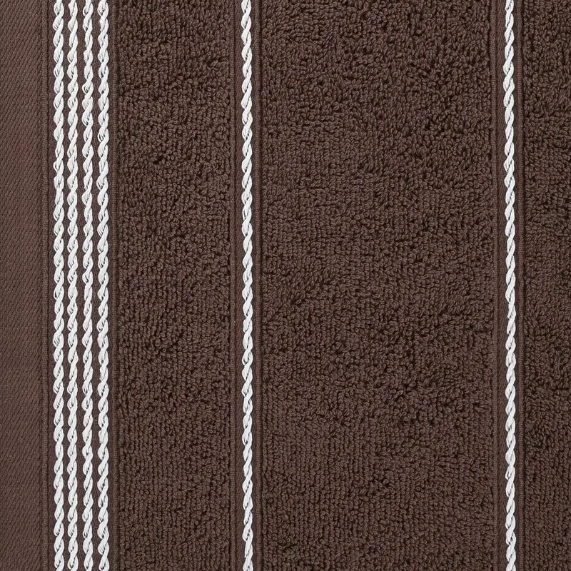 RĘCZNIK MIRA (04) 30 X 50 CM BRĄZOWY - EU_352545