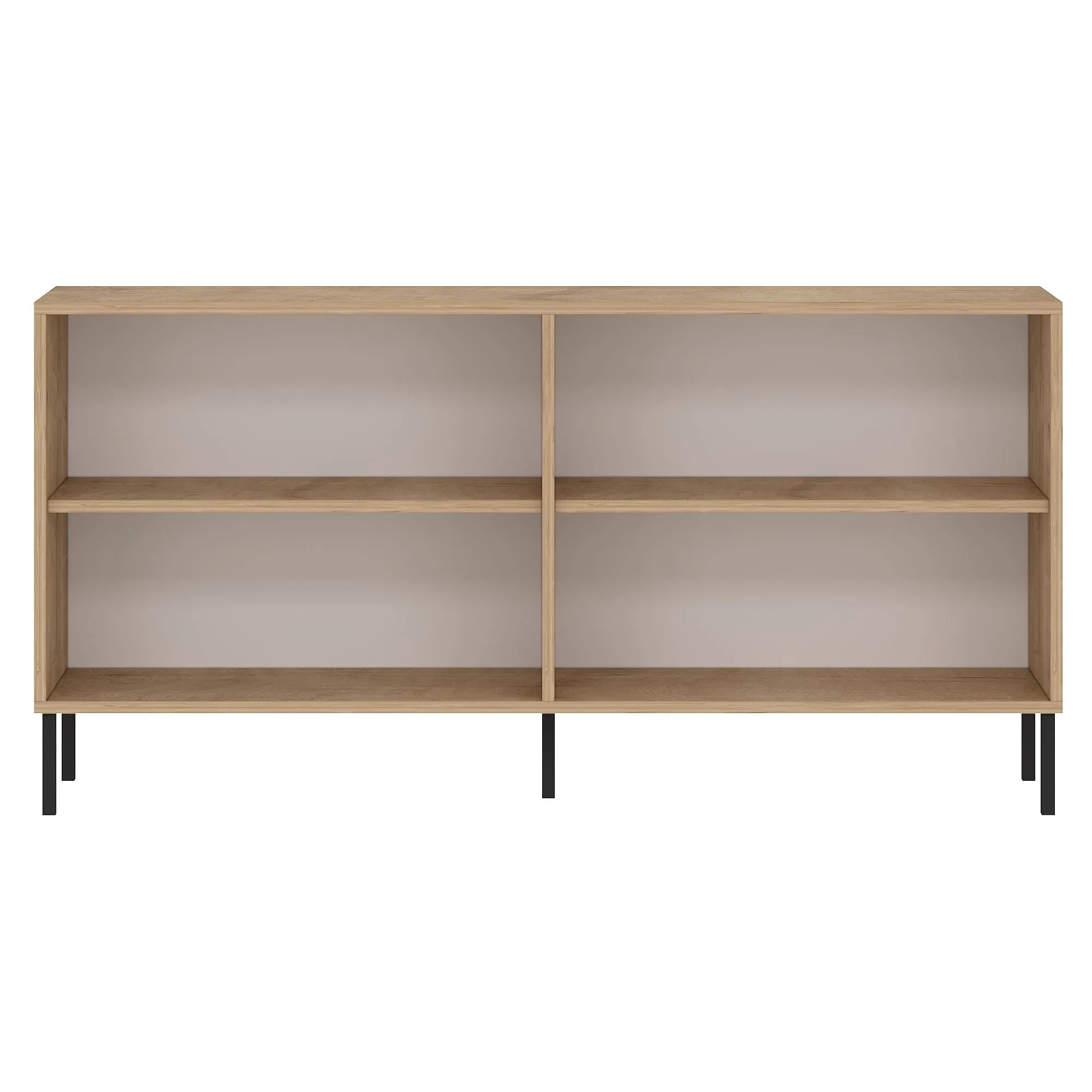 Komoda 4-drzwiowa EVOLET 150 cm dąb sapphire