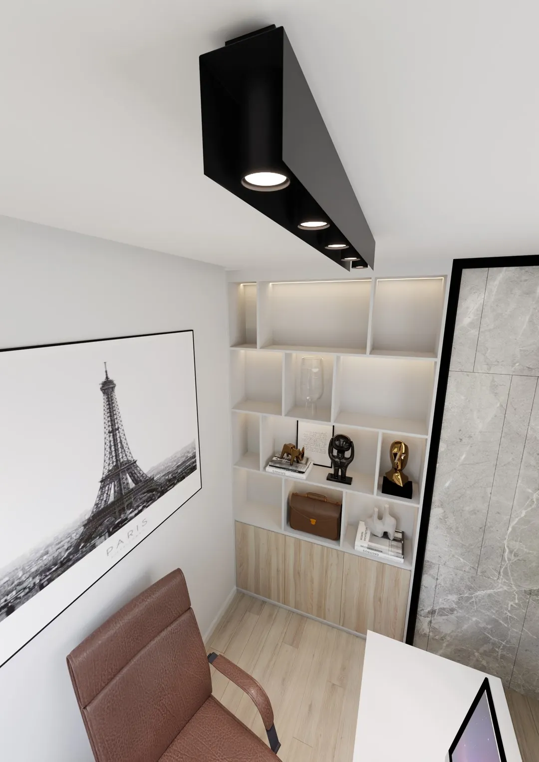 Lampa sufitowa KENNO Czarny 1141/5 - 1141/5