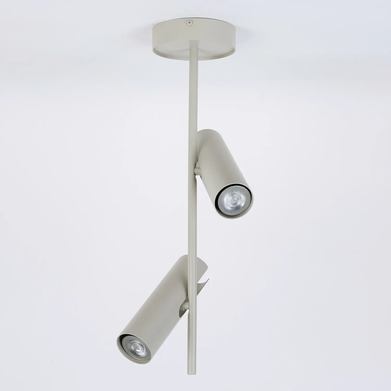 Plafon stalowy LEDA 2 szary beż - SI_41148