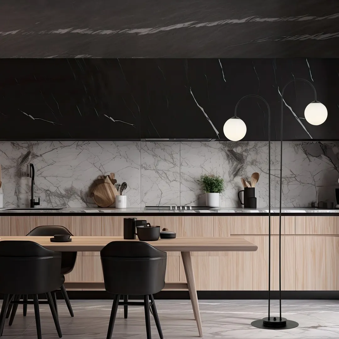 Żyrandol ARCHI Czarny 1288/LP2 - 1288/LP2