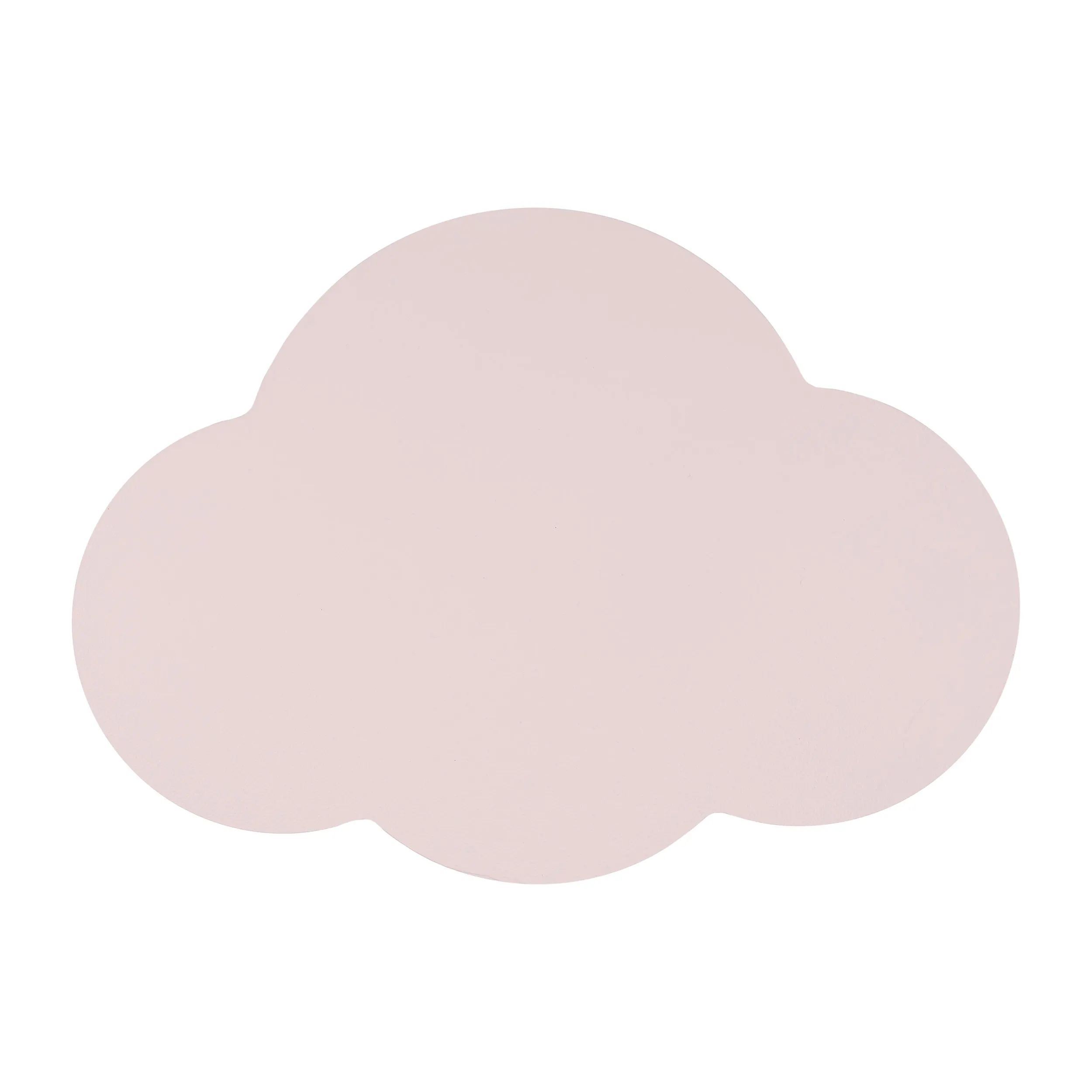 Kinkiet CLOUD różowy metalowy w kształcie chmury 38x27x5cm