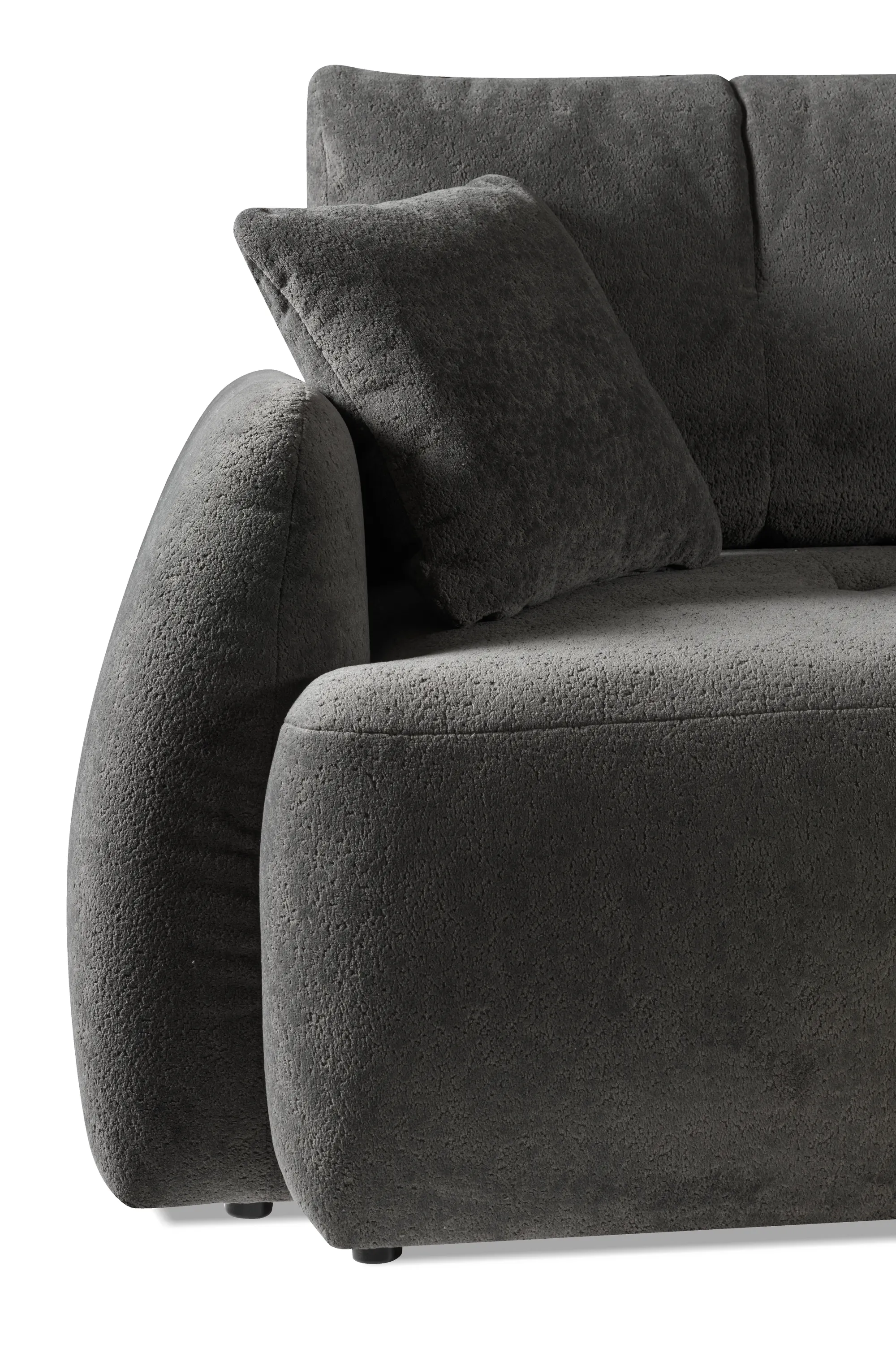 Narożnik rozkładany z pojemnikiem PATAYA BELLINI 291 cm prawostronny szary - PATAYA_BELLINI_03